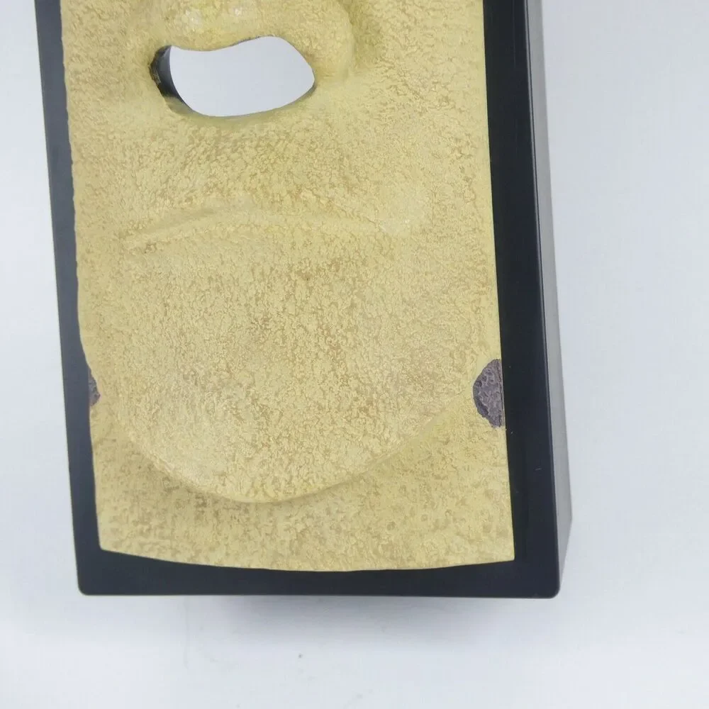 Easter Island Moai Head Tissue Box Holder Cover Tiki Rotary Hero